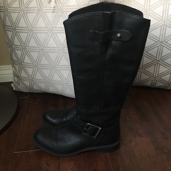 Black tall Timberland riding boots - Picture 5 of 5